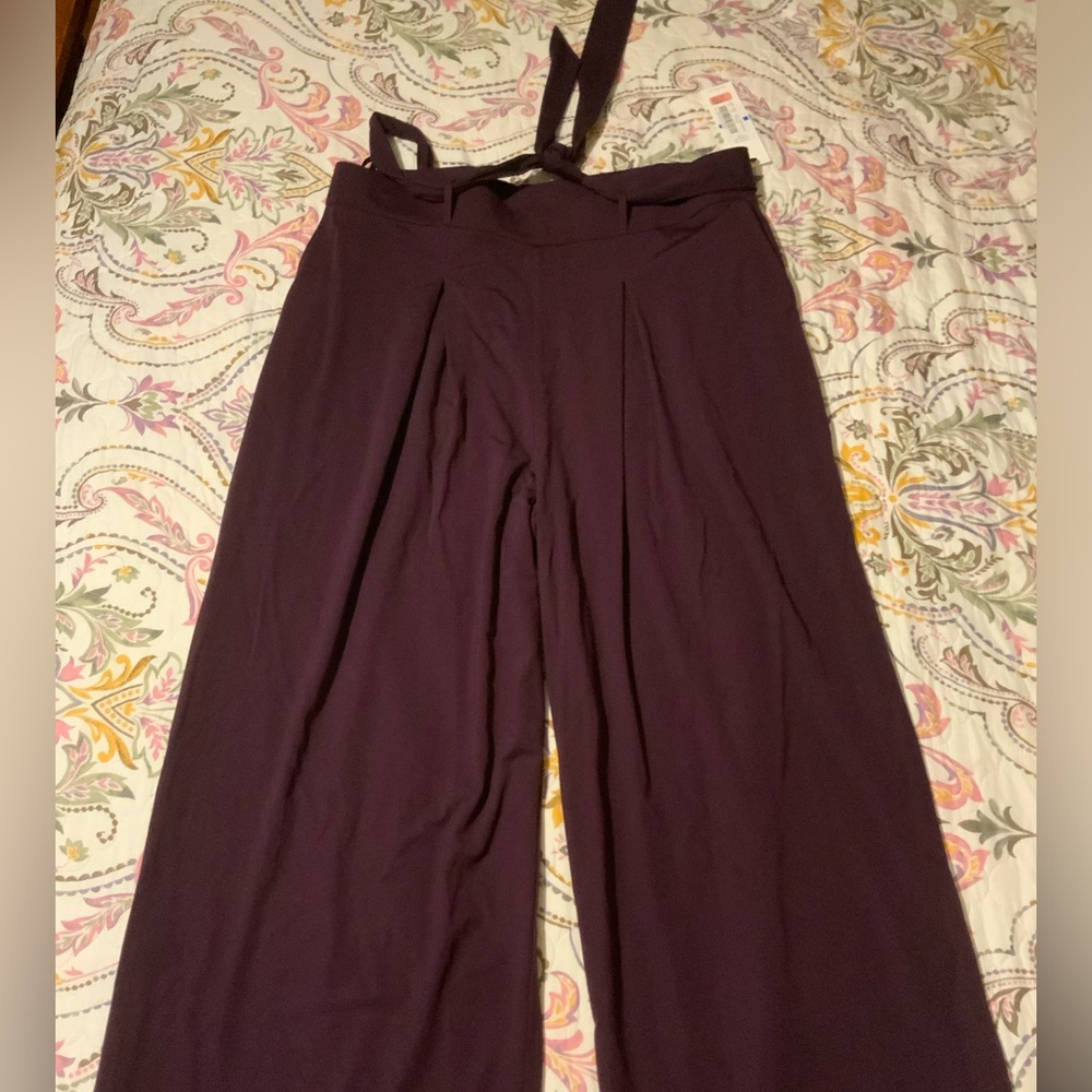 Calvin Klein women’s wide leg pants NEW